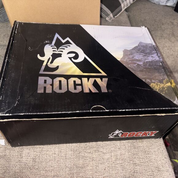 Men’s Rocky Work smart Boots Size 10.5  Color:black main image 4